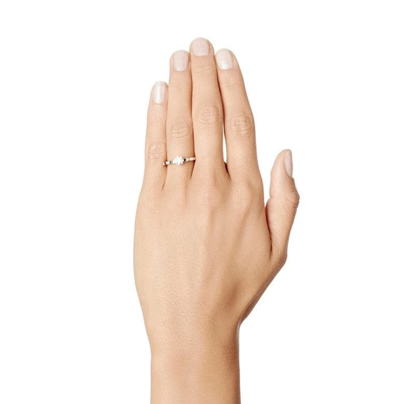 Forget Me Not Star Ring White Gold - Efva Attling ringar - Snabb frakt & paketinslagning - Nordicspectra.se