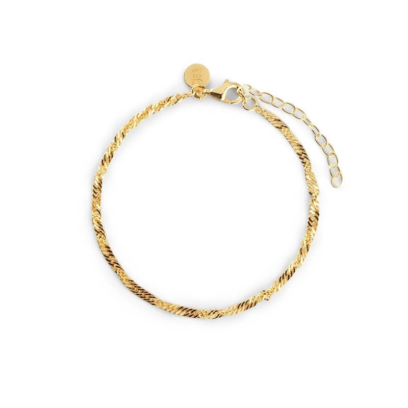 CU Jewellery - Letters Singapore Bracelet Gold