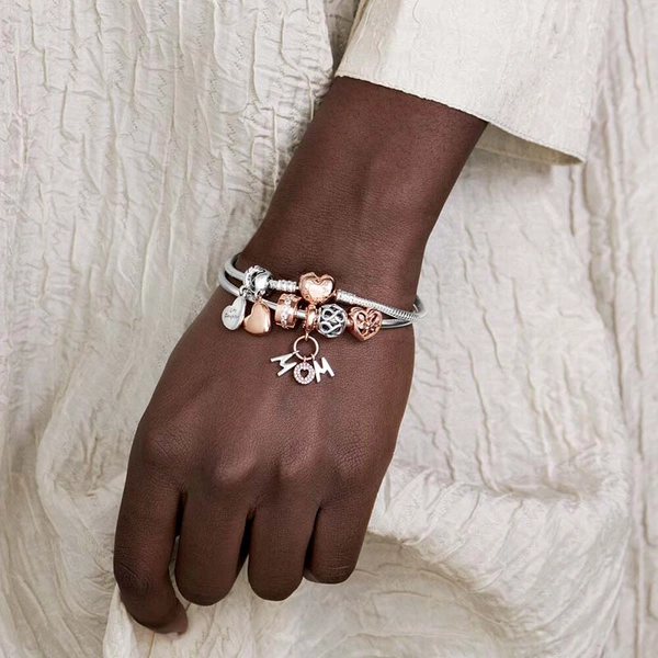 Offen gearbeitetes Stammbaum Herz Charm von PANDORA, Schneller Versand - Nordicspectra.de