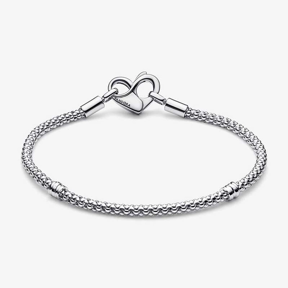 Armband mit Infinity Herzverschluss von PANDORA, Schneller Versand - Nordicspectra.de