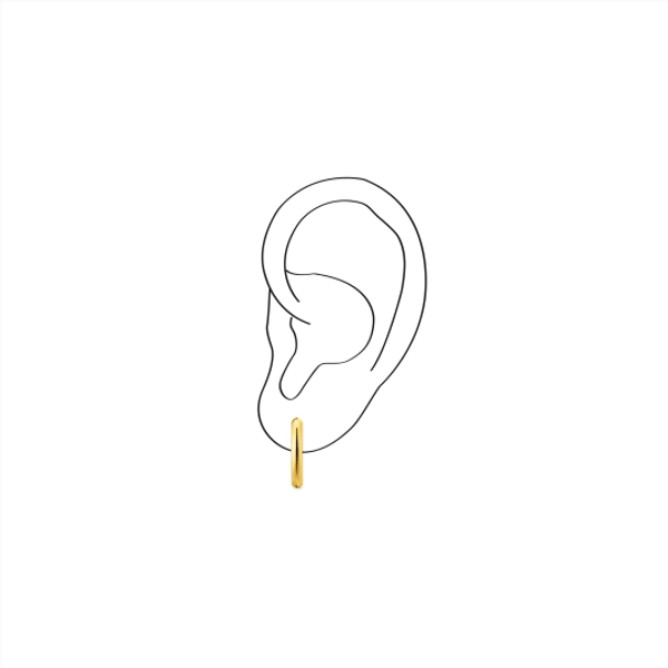 Korvarenkaat Classic Kulta - Thomas Sabo - Suuri valikoima & ilmainen lahjapaketointi - Nordicspectra.fi
