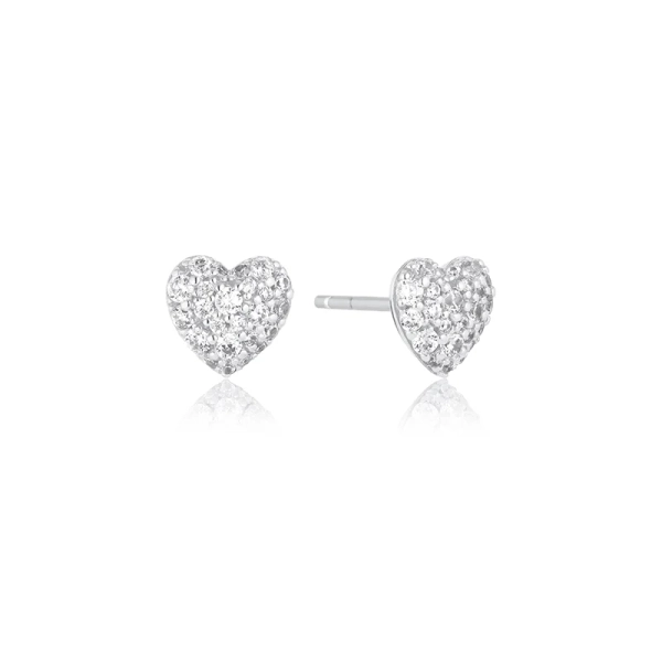Caro Örhängen i silver med gnistrande Cubic Zirconia-stenar från Sif Jakobs