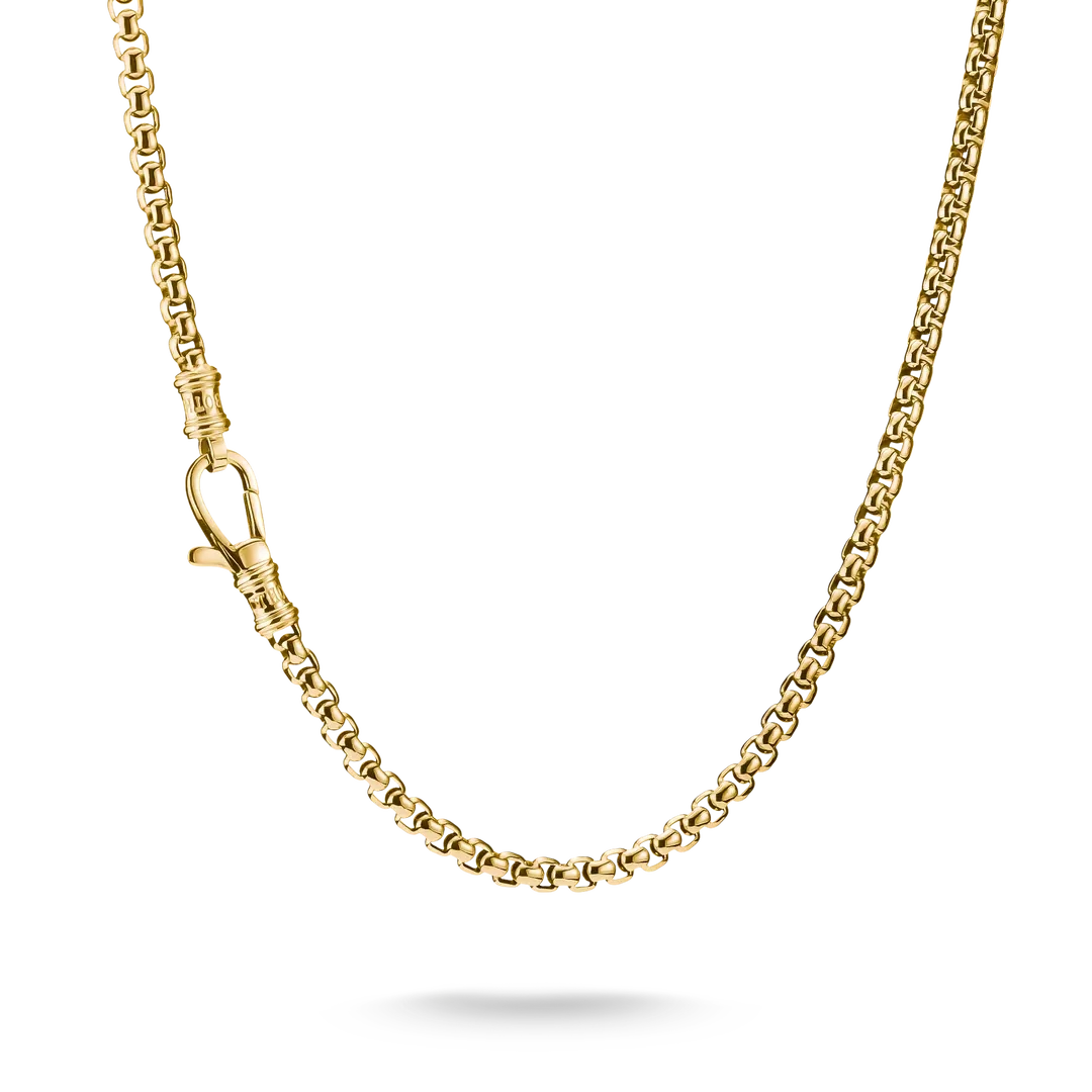 Thomas Sabo - Rebel Venezia 4 mm St&aring;l Halsband Guld