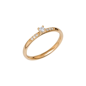 Glint A01 Gold - Wedding & engagement rings - Schalins - Scandinavian design - Nordic Spectra