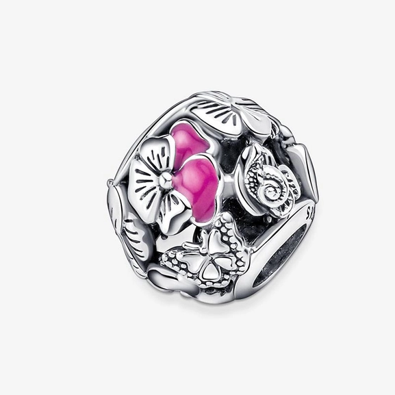 Stiefmütterchen Freunde Charm von PANDORA, Schneller Versand - Nordicspectra.de