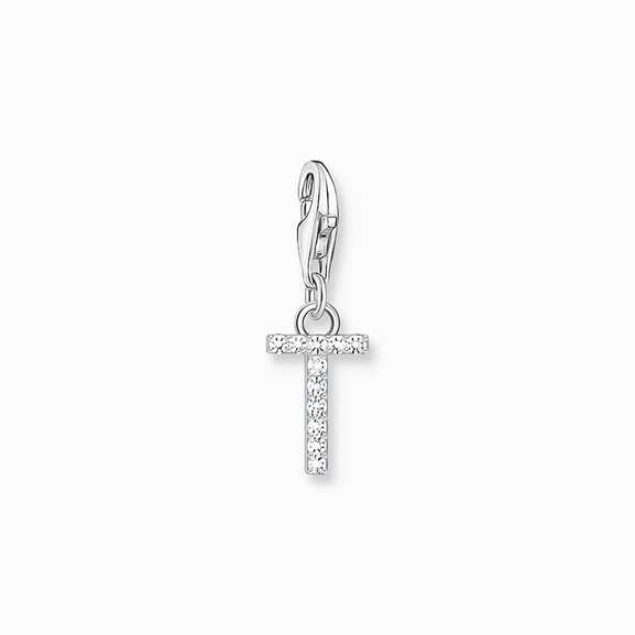 Kirjain T Kivillä Hela - Thomas Sabo - Suuri valikoima & ilmainen lahjapaketointi - Nordic Spectra