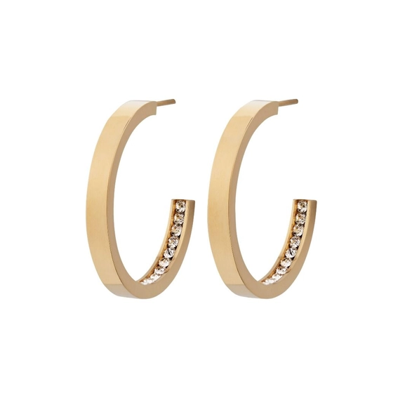 Monaco Earrings Small Gold - Edblad - Snabb frakt & paketinslagning - Nordicspectra.se