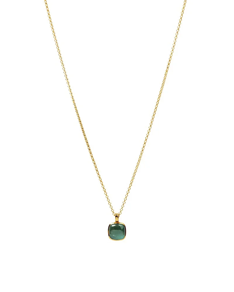 Syster P - Lumera Necklace Gold Fluorite