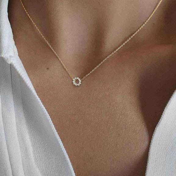Infinity Drop Necklace Gold Drakenberg Sjölin, Schneller Versand - Nordicspectra.de