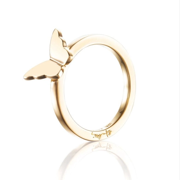 Little Miss Butterfly Ring Gold - Efva Attling ringar - Snabb frakt & paketinslagning - Nordicspectra.se