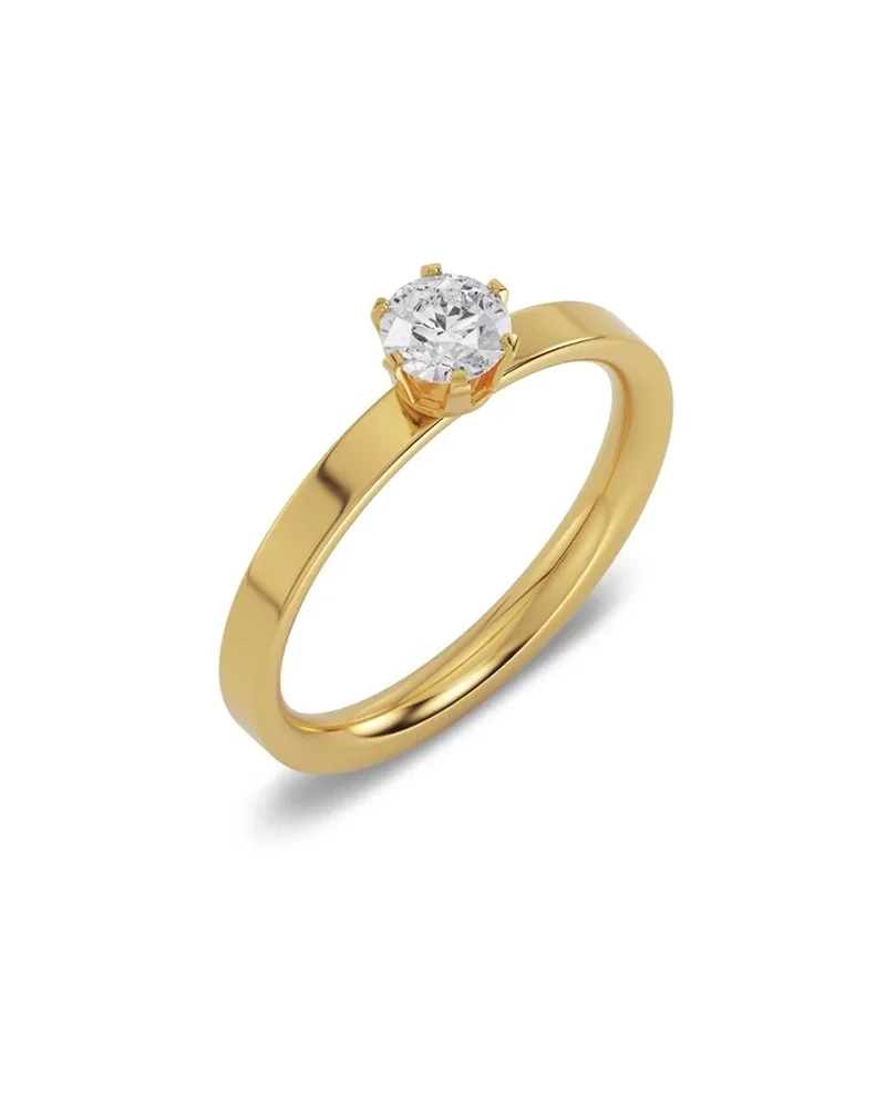 Crown Ring Gold - Edblad - Snabb leverans - Gratis paketinslagning