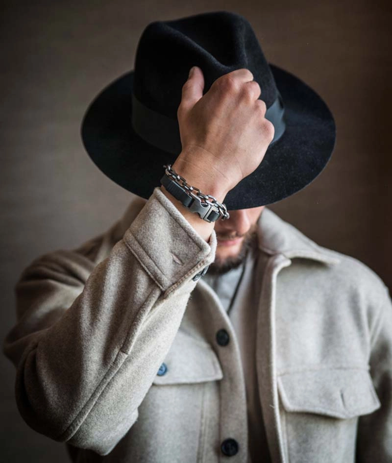 JOHANNES Armband Gun Metal - AROCK - Snabb frakt & paketinslagning - Nordicspectra.se