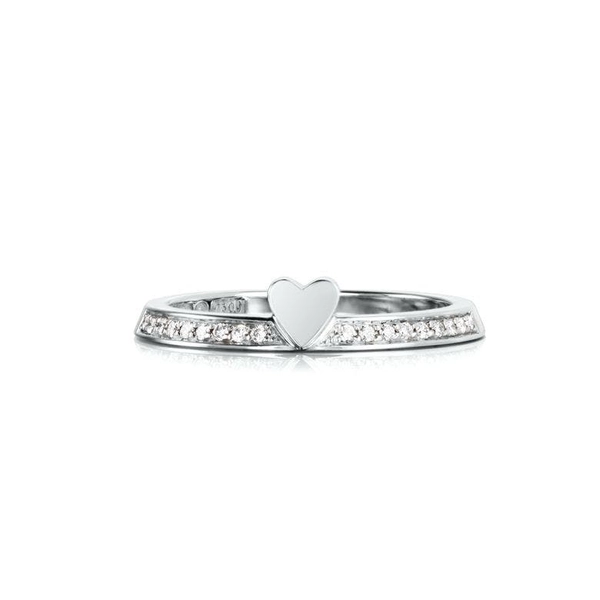 Paramour Love Thin Ring White Gold - Efva Attling ringar - Snabb frakt & paketinslagning - Nordicspectra.se