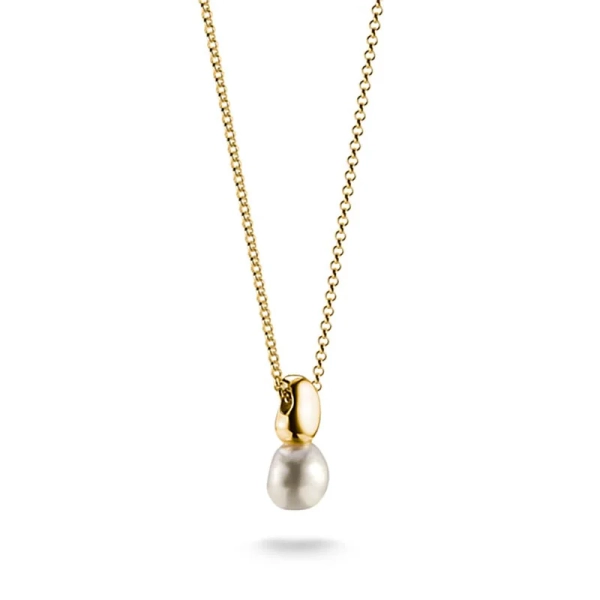 Natural Beauty Halsband med Pärla Guld från Thomas Sabo