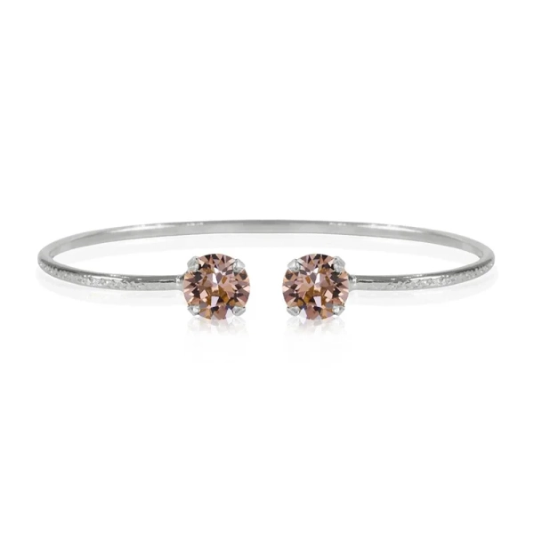 Classic Petite Bracelet Rhodium Vintage Rose - Caroline Svedbom - Nopea toimitus ja lahjapakkaus - Nordic Spectra