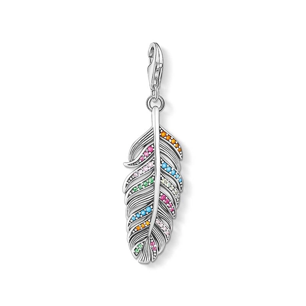 Charm-Anhänger Feder silber von Thomas Sabo, Schneller Versand - Nordicspectra.de