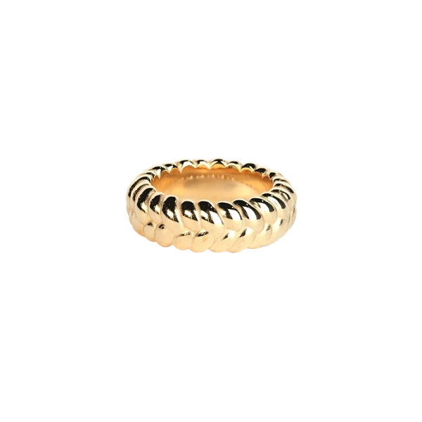 Braided Band Ring Gold - Emma Israelsson - Schmuck im skandinavischen Design - Nordic Spectra