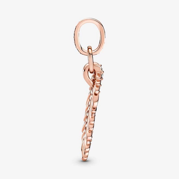 Funkelnde Feder Charm-Anhänger von PANDORA, Schneller Versand - Nordicspectra.de