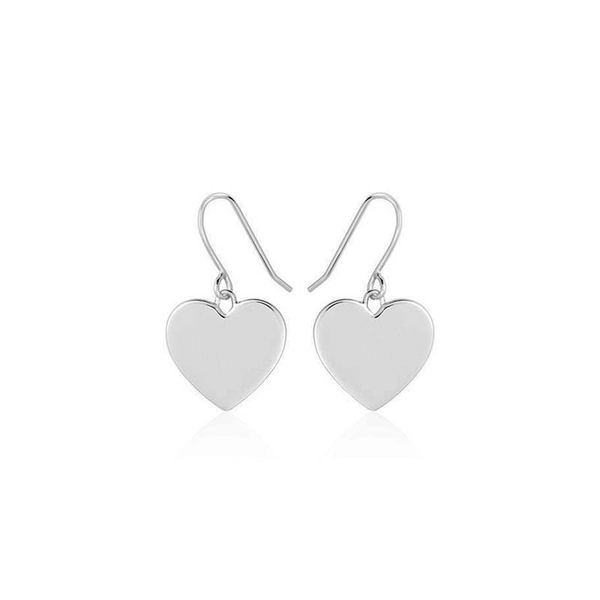 Heart Hook Earrings Silver - Sophie By Sophie - Snabb frakt & paketinslagning - Nordicspectra.se