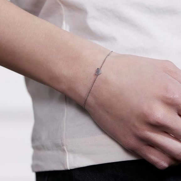 Pure Heart Mini Bracelet Steel - Edblad - Snabb frakt & paketinslagning - Nordicspectra.se