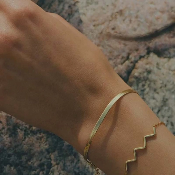 Sentiero Bracelet Gold - Maria Black - Snabb frakt & paketinslagning - Nordic Spectra