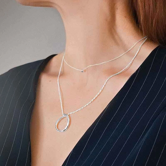 Ocean Single Necklace - Drakenberg Sjölin Halsband - Snabb frakt & paketinslagning - Nordicspectra.se