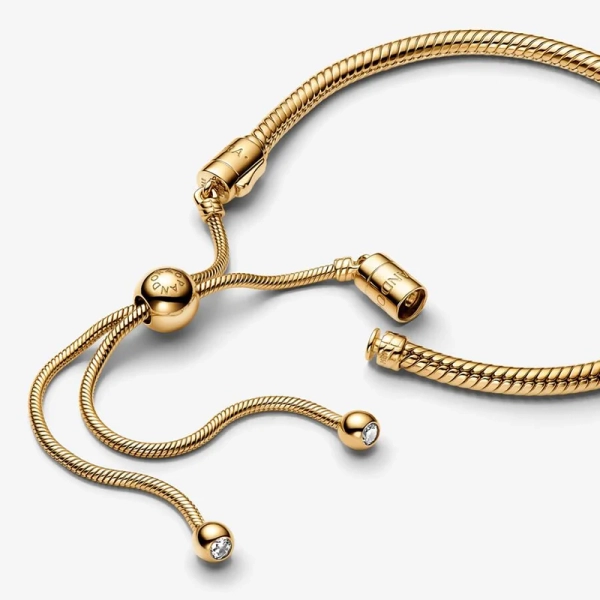 Ormkedjearmband Guld - PANDORA - 1-2 dagar leverans - Gratis paketinslagning