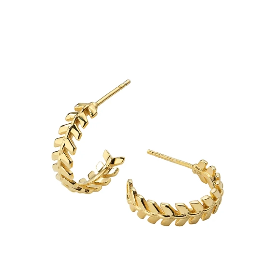 Layers Olivia Hoops Gold - Syster P - Snabb leverans & Gratis paketinslagning - Nordic Spectra
