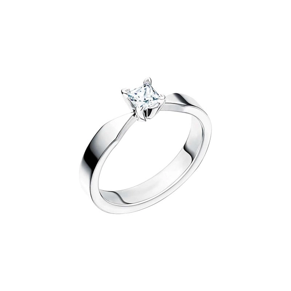Maui 0.30 White Gold - Wedding & engagement rings - Schalins - Scandinavian design - Nordic Spectra