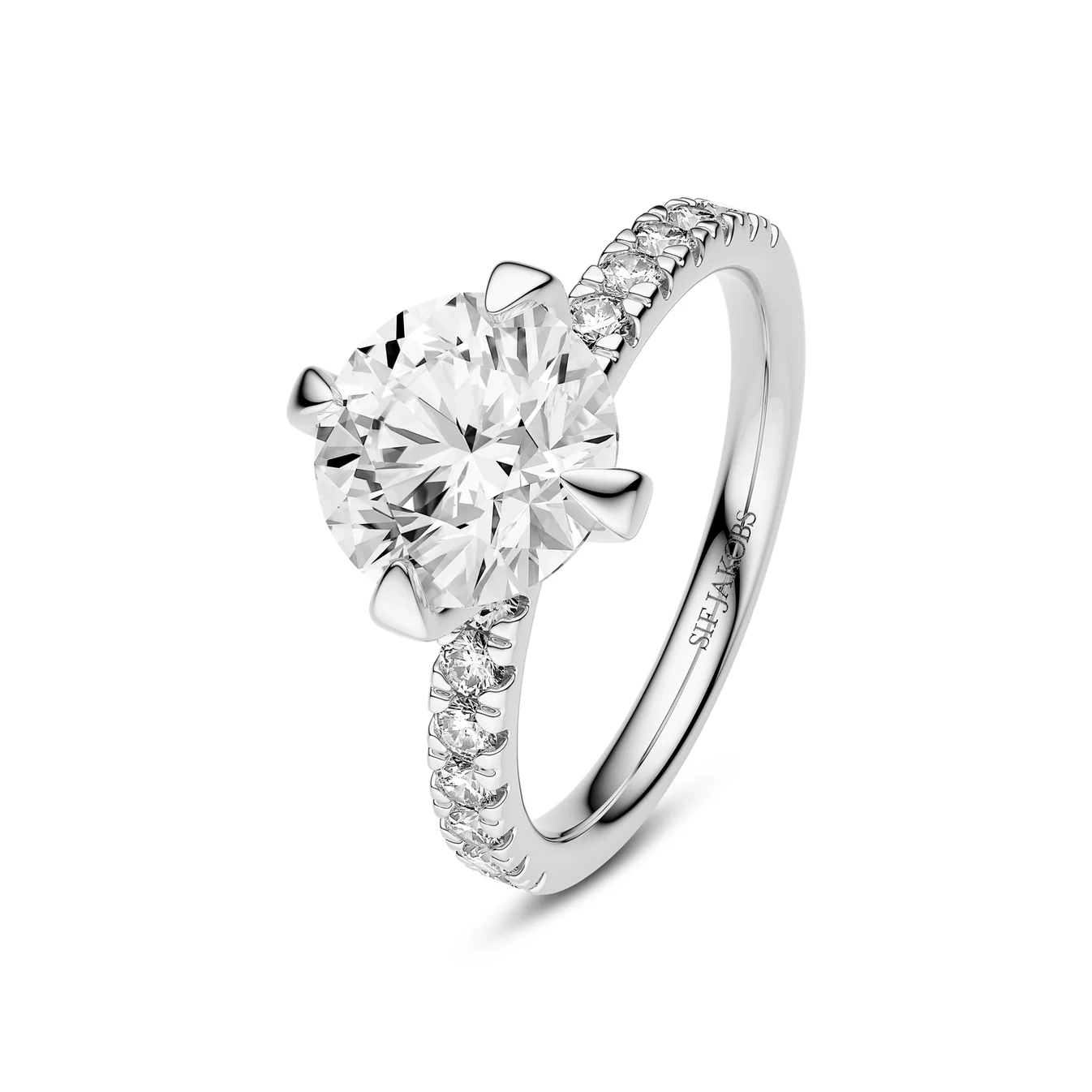 Sif Jakobs - Venice Solitaire Altro Ring 14K Vitguld 2.32ct