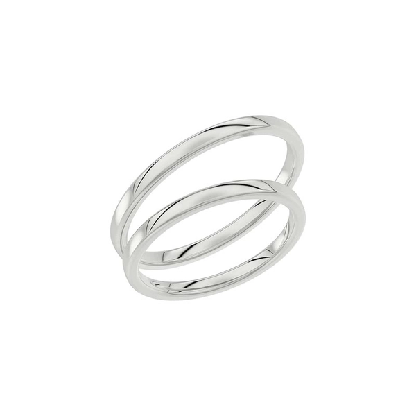 720-2 Silver - Vigsel- & förlovningsringar - Schalins - Fri storleksändring* - Nordic Spectra