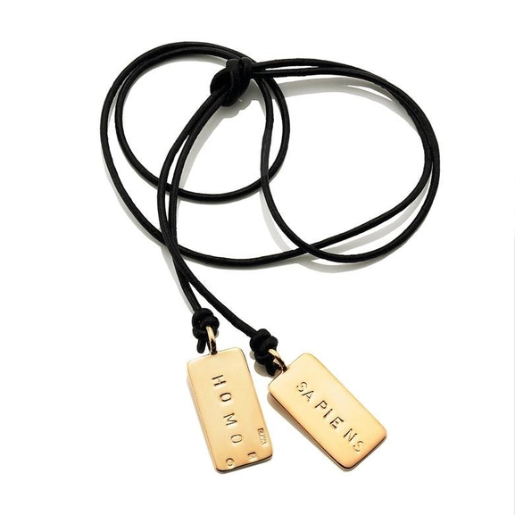 Homo Sapiens Necklace Gold - Efva Attling halsband - Snabb frakt & paketinslagning - Nordicspectra.se