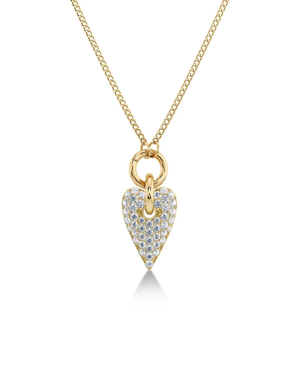 Edblad - Amore Sparkle Necklace L Gold