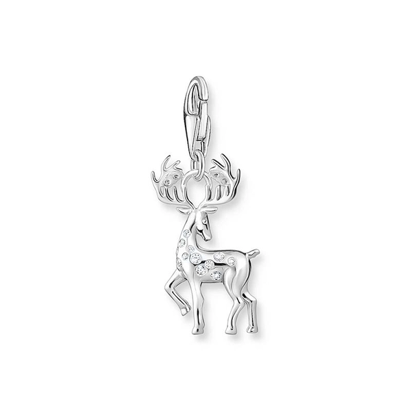 Charm Pendant Deer Silver - Thomas Sabo - Suuri valikoima & ilmainen lahjapaketointi - Nordicspectra.fi