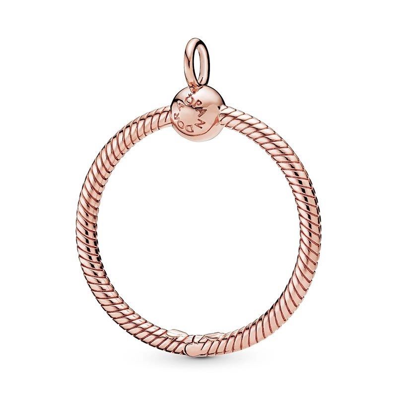PANDORA - Moments Medium O Pendant Rosé