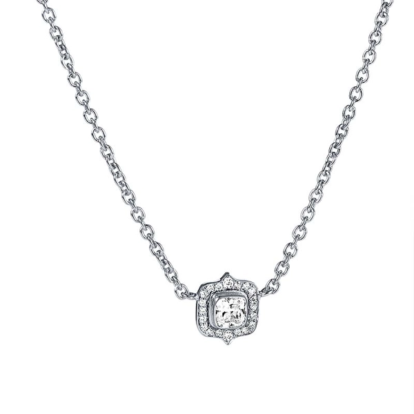 The Mrs Necklace 0.50ct White Gold - Efva Attling - Skandinaviska Designsmycken - Nordic Spectra