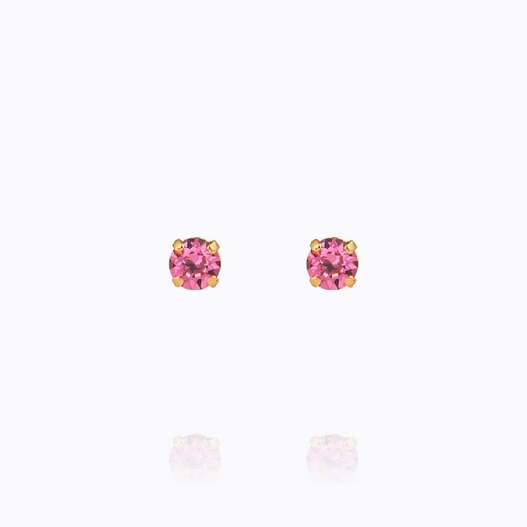 Mini Stud Earrings Gold Rose - Caroline Svedbom - Nopea toimitus ja lahjapakkaus - Nordic Spectra