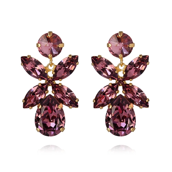 Dione Earrings Gold Iris - Caroline Svedbom - Nopea toimitus ja lahjapakkaus - Nordic Spectra