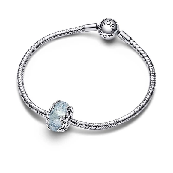 Winter Blue Snowflake Murano Charm - PANDORA - Snabb frakt & paketinslagning - Nordicspectra.se