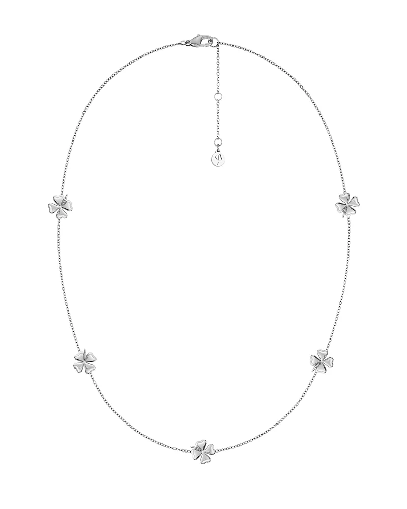 Edblad Lucky Mini Necklace Multi Silver halsband herr – bild 5
