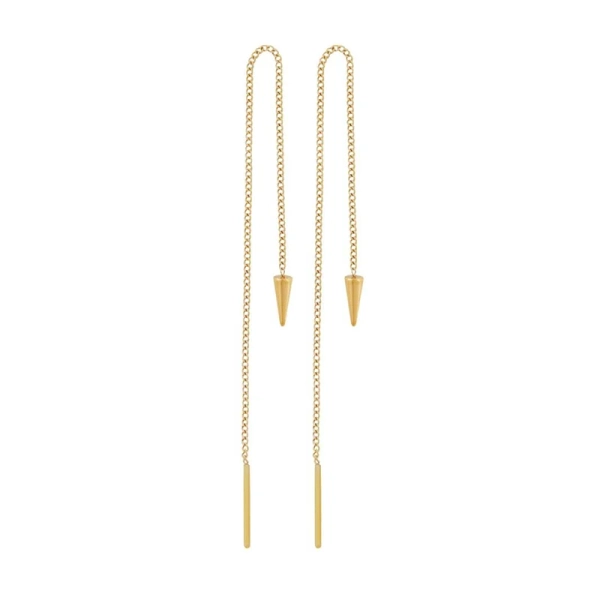 Peak Chain Earrings Gold - Edblad - Snabb frakt & paketinslagning - Nordic Spectra