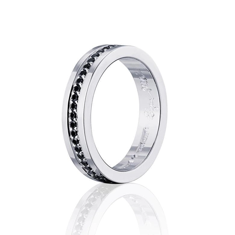 4 1/2 & Black Stars Ring - Efva Attling ringar - Snabb frakt & paketinslagning - Nordicspectra.se