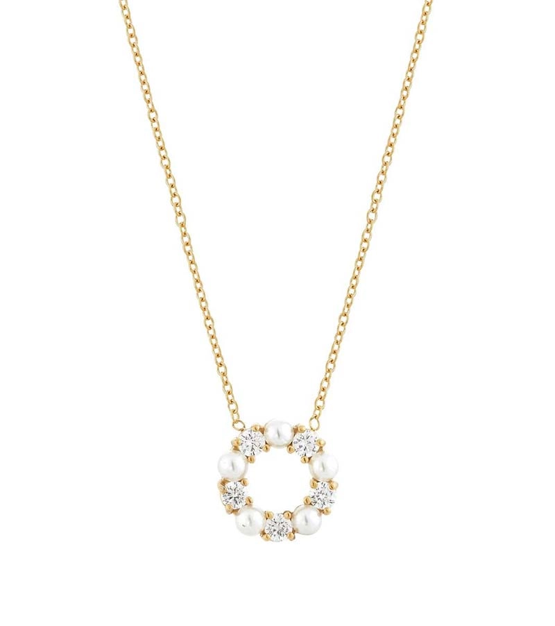 Edblad - Affinity Pearl Necklace Gold