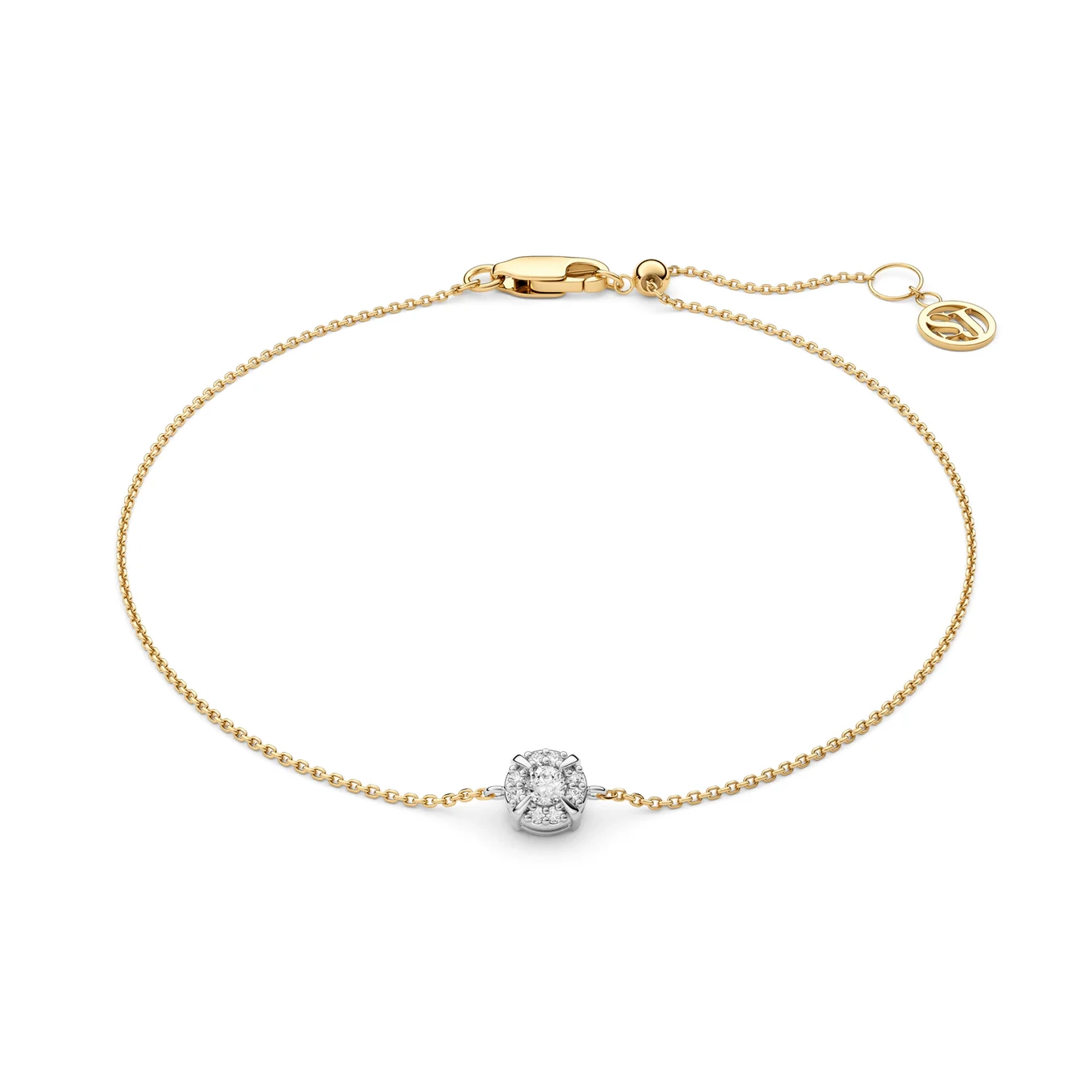 Sif Jakobs - Rome Bracelet 14K Guld & Vitguld