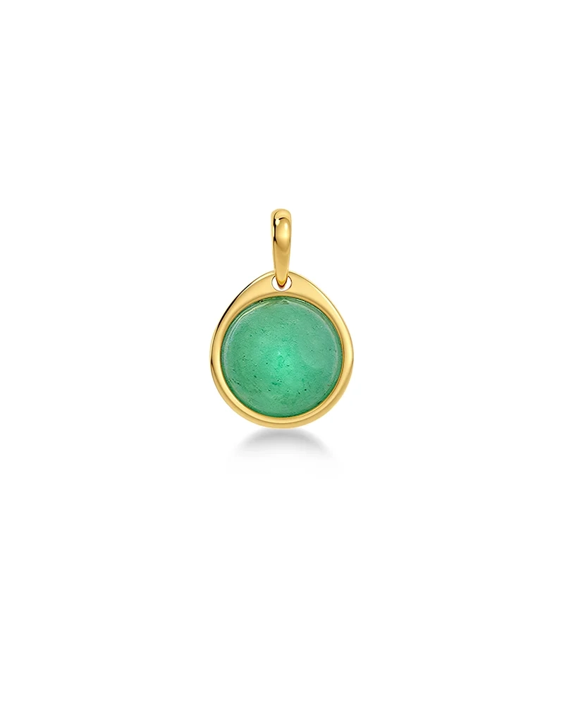 Edblad Birthstone Charm Gold halsband herr – bild 5