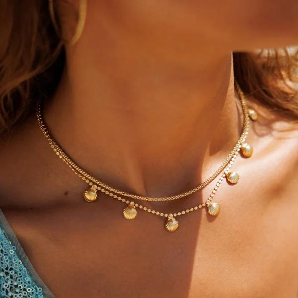 Petite Rope Necklace Gold - Caroline Svedbom - Snabb frakt & paketinslagning - Nordic Spectra