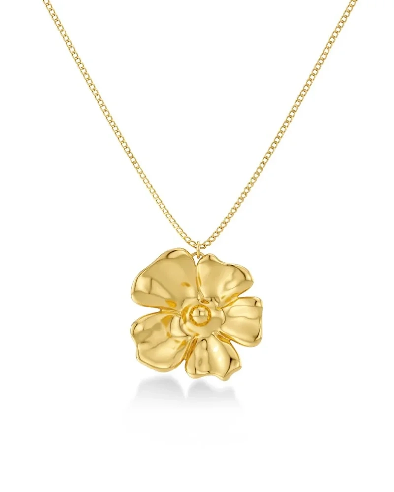 Edblad - Floral Necklace L Gold