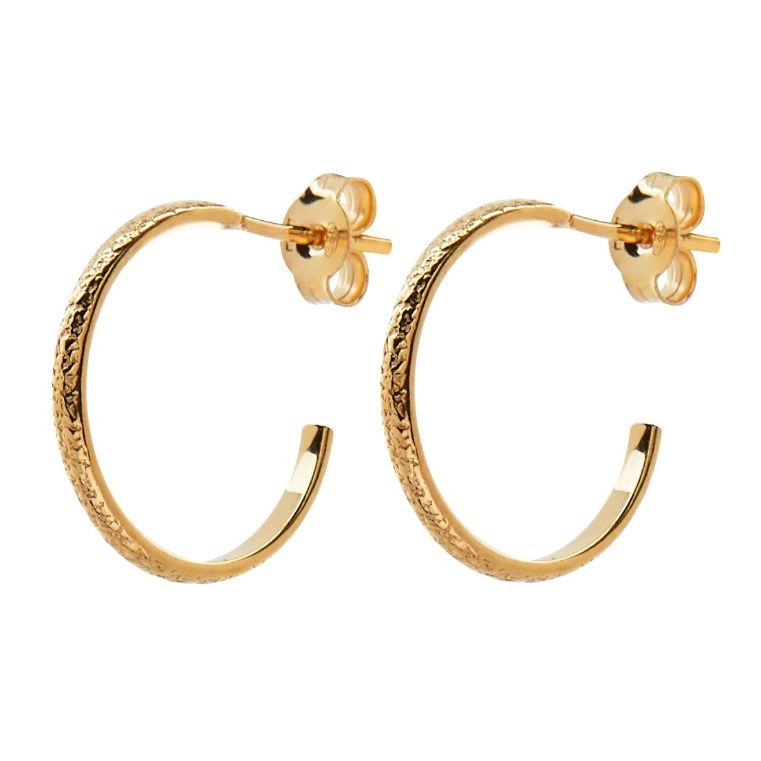 CU Jewellery - Pearl/Vintage Round Ear Gold