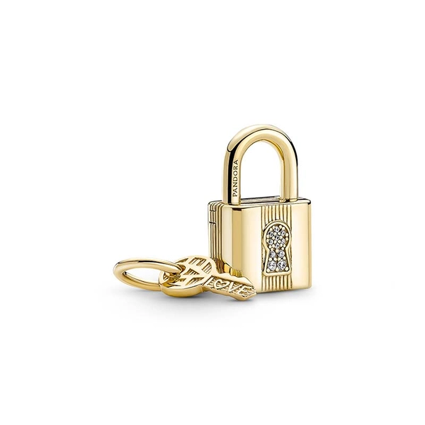 Vorhängeschloss & Schlüssel Charm-Anhänger von PANDORA, Schneller Versand - Nordicspectra.de