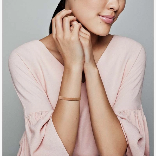 PANDORA Reflexions Mesh Armband Rosé - PANDORA - Snabb frakt & paketinslagning - Nordicspectra.se